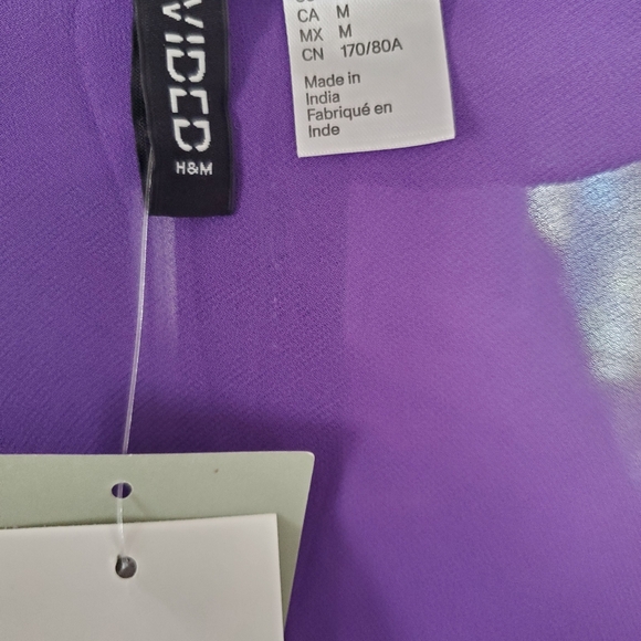 Purple flowy blouse - Picture 3 of 6